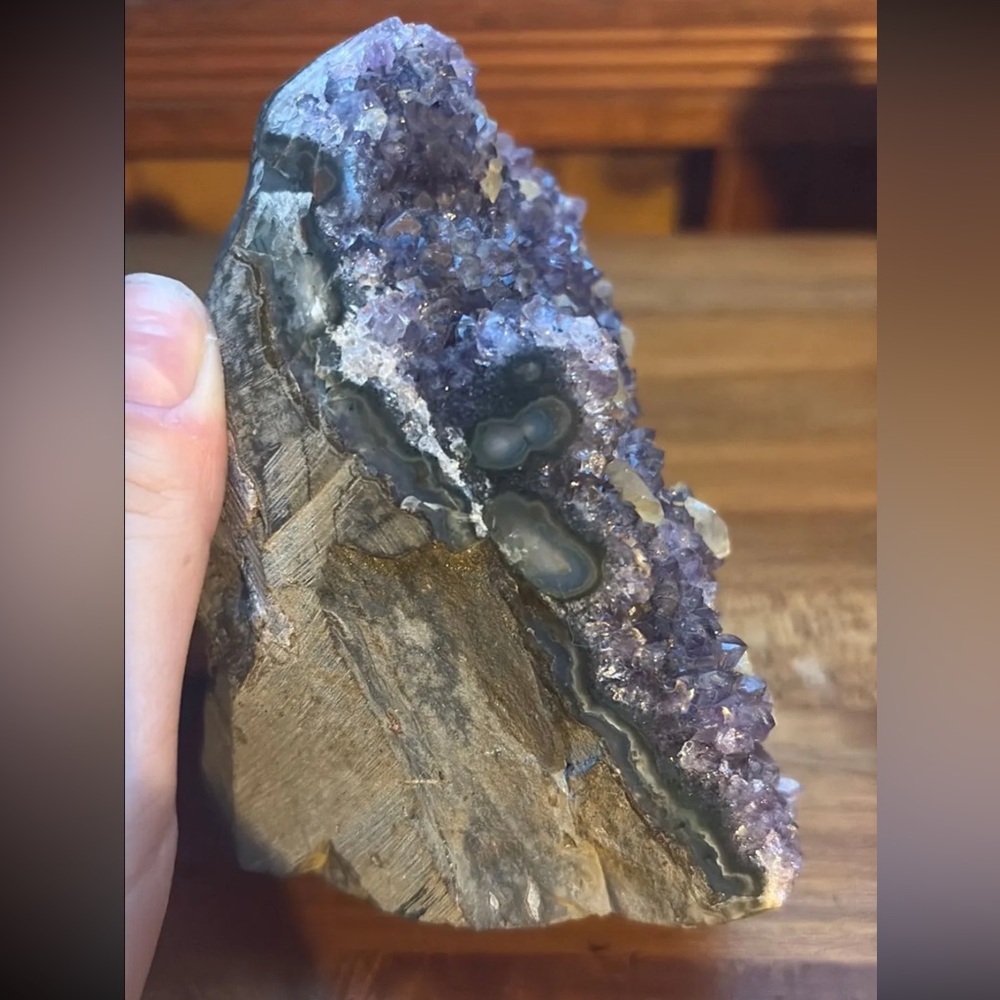 Amethyst Crystal Geode - Picture 5 of 7